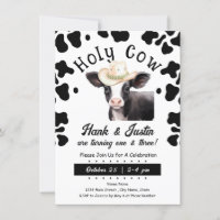 Enfants de la vache sainte Invitation double anniv