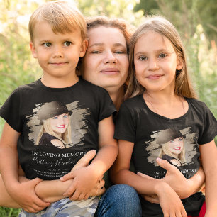 Enfants En souvenir T-Shirt Mémorial Photo
