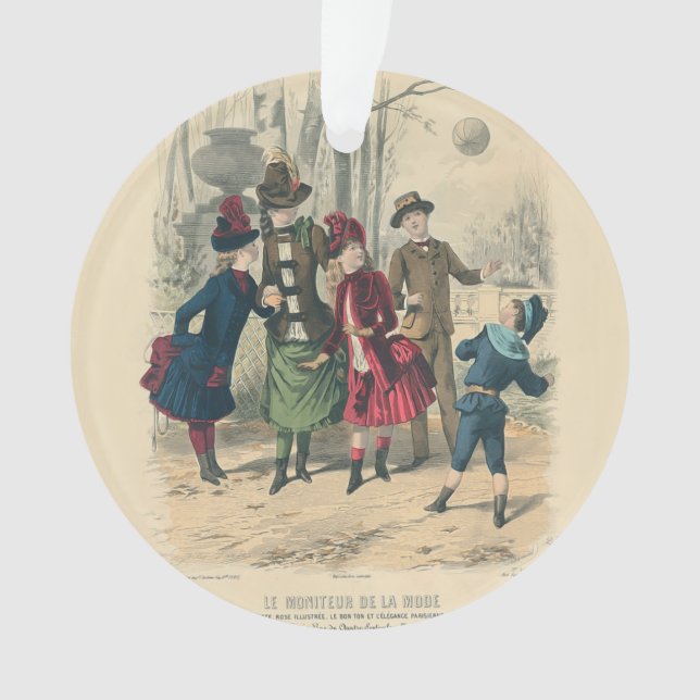 Enfants Famille Antique Victorienne Enfant (devant)