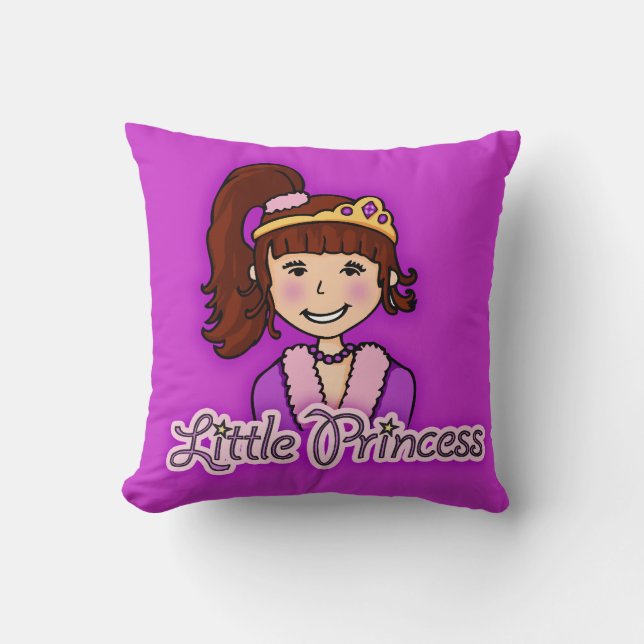 Enfants filles petite star princesse coussin (Recto)