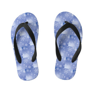 Enfants Flamme de neige d'hiver Les tongs de l'enfant