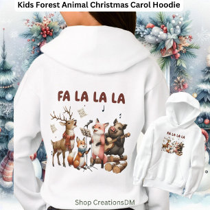Enfants Forêt Animal Noël Carol