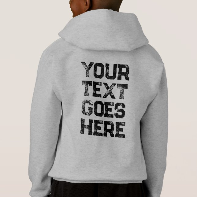 Enfants Garys Tendance Retour Imprimer Modèle Acie (Dos)