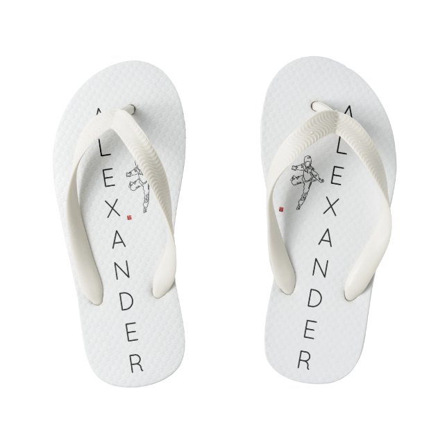 Enfants Gougounes TONGS TAEKWONDO DWICHAGI back kick 02 (Semelle)