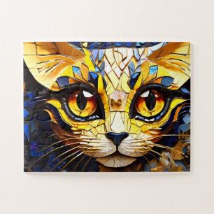 Enfants Jigsaw Puzzle Jeux de chats en mosaïque