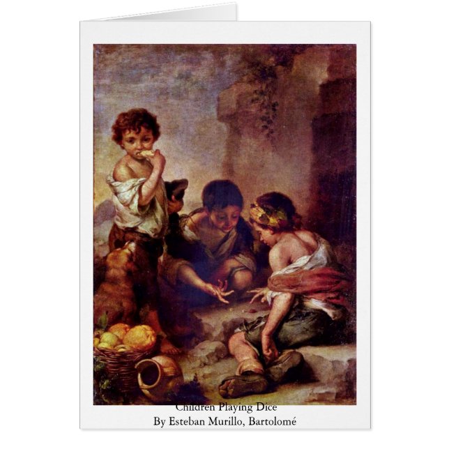 Enfants jouant des matrices (Devant)