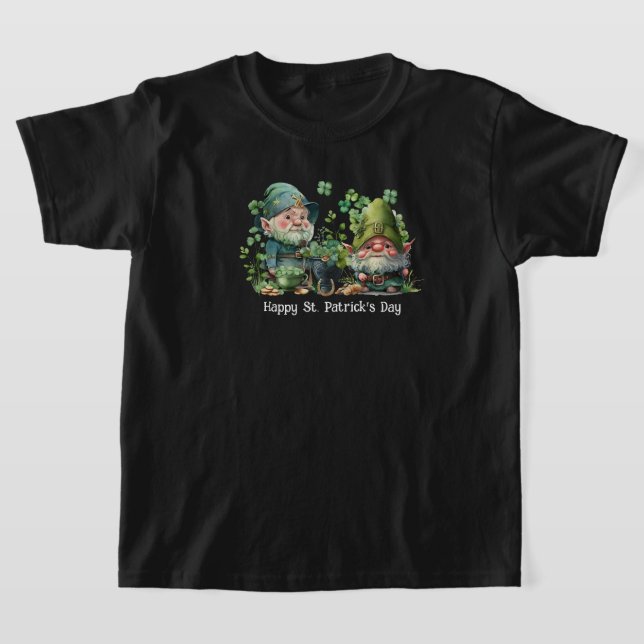 Enfants Joyeux T-shirt St. Patrick's Day (Poser)