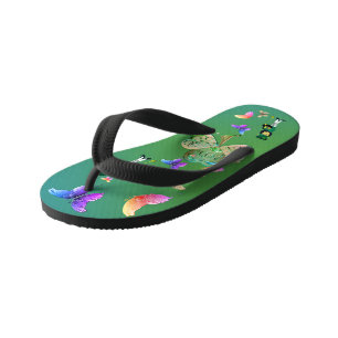 Enfants Les Leprechauns de St. Patrick Paire de tongs