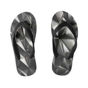 Enfants Les tongs de l'enfant en argent