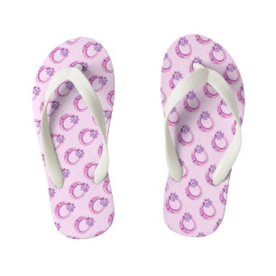 Enfants Lettre O monogramme doodart tongs tongs