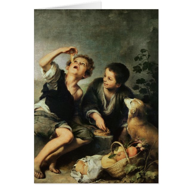 Enfants mangeant un tarte, 1670-75 (Devant)