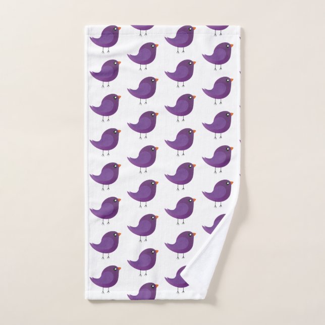 Enfants mignonette birdy (Serviette à main)