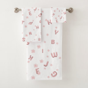 Enfants mignons ABC Alphabet flower Enfants B2S