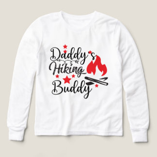 Enfants mignons unisex Copain de randonnée de Papa