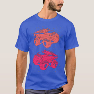Enfants Monster Trucks TShirt Pour Garçons Et Fill