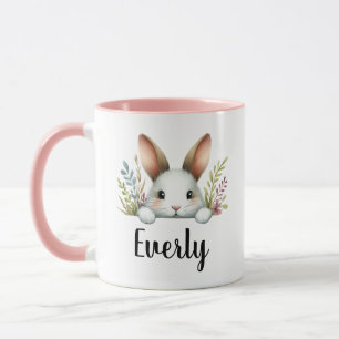 Enfants Mug de Pâques Filles Cadeau de Pâques Nom 