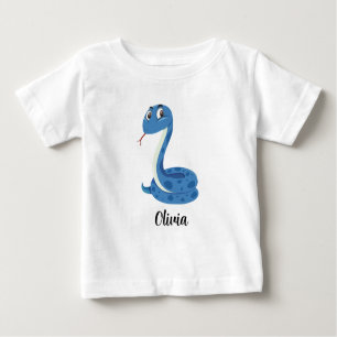 Enfants personnalisés serpents Filles Baby T-shirt