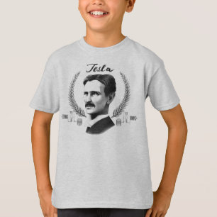 Enfants pour le T-shirt de Tesla