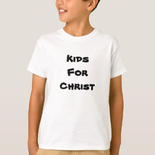 enfants pour t-shirts christs