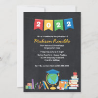 Enfants Primaire Célébration Invitation