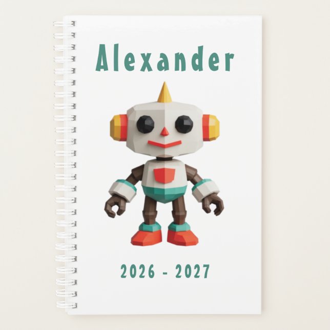 Enfants robots personnalisables (Devant)