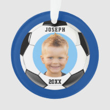 Enfants Sporty Blue Photo Football