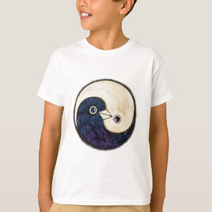 Enfants Sweatshirts Yin Yang design avec des colom