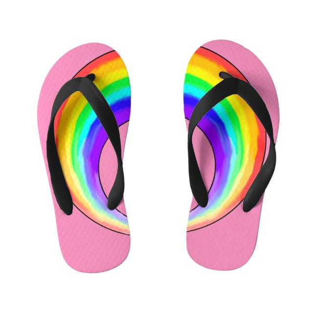 Enfants tongs _ rainbow girl (Semelle)