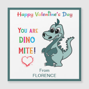 Enfants Valentines Jour Classe Dinosaur - dinomite
