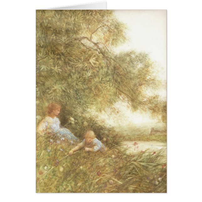 Enfants victoriens jouant dehors (Devant)