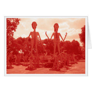 Enfer bouddhiste... Carte Thaïlande