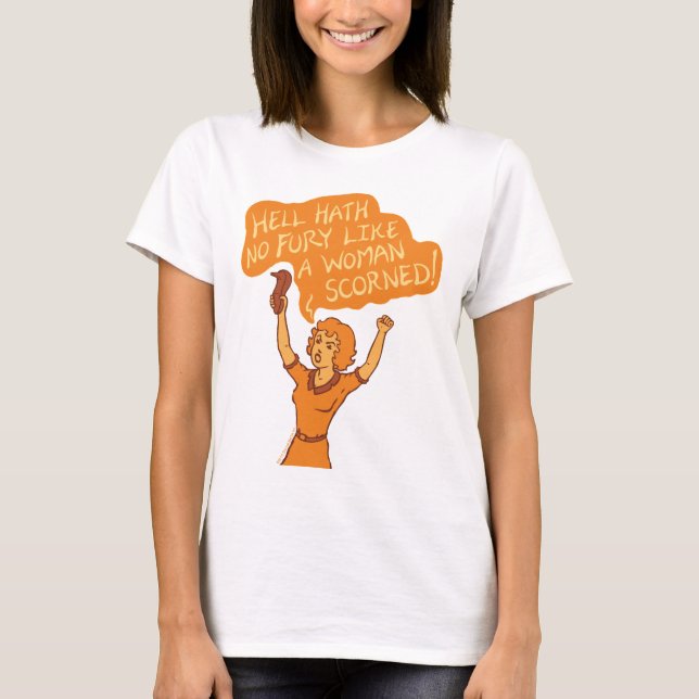Enfer Hath aucun T-shirt de fureur (Devant)