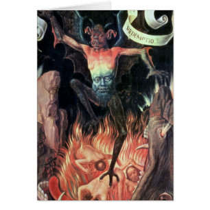 Enfer, panneau droit de triptyque de terrestre
