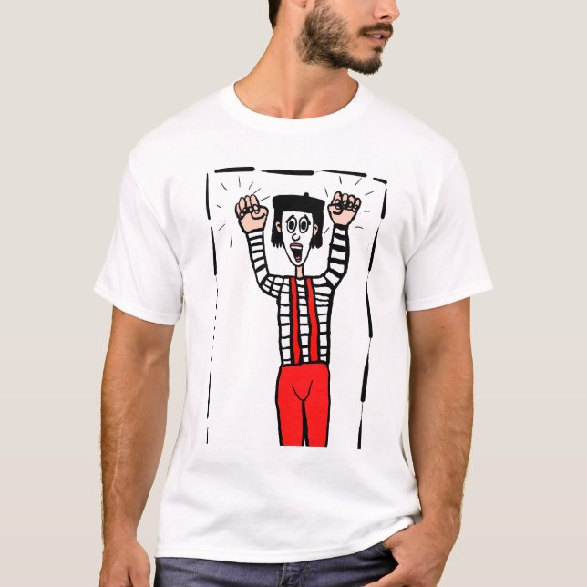 Enfermé dans une boîte - dans le T-shirt de (Devant)