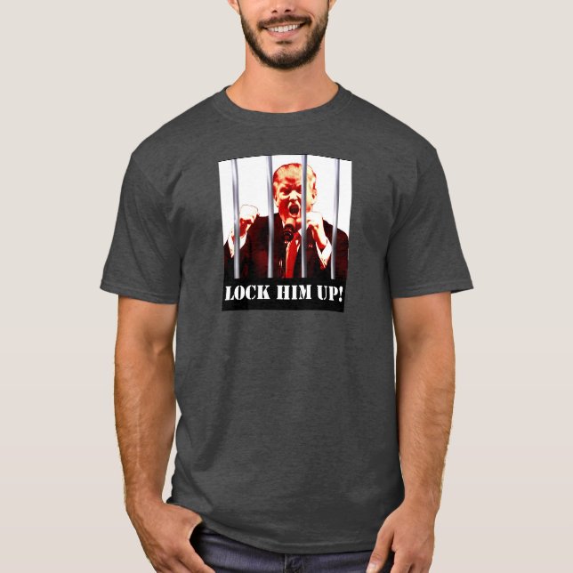 Enfermez-le - T-shirt de Trunp (Devant)