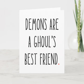 Enfile ton Ghoul avec cette drôle de carte d'Hallo