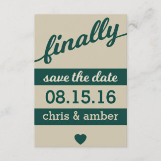 Enfin ! Save the date