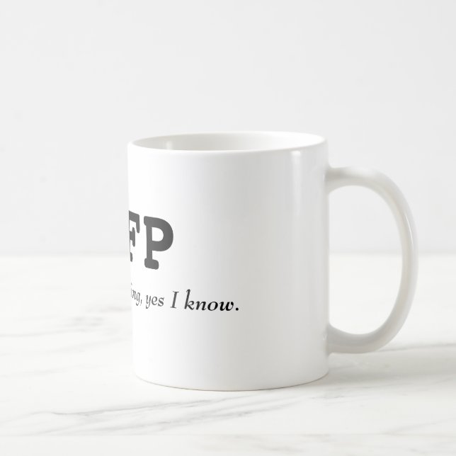 ENFP Unbelevably charmant, oui je connais la tasse (Droite)