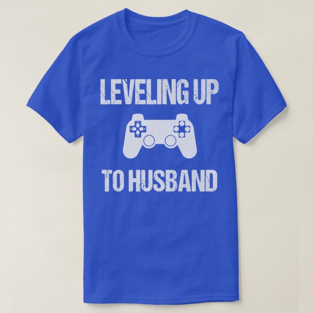 Engagement Tshirt for Groom Video Game Lovers  (Design devant)