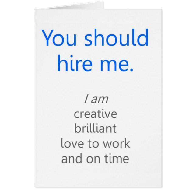 Engagez-moi (Devant)