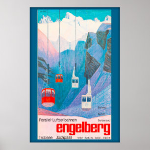 Engelberg Suisse, Affiche de ski