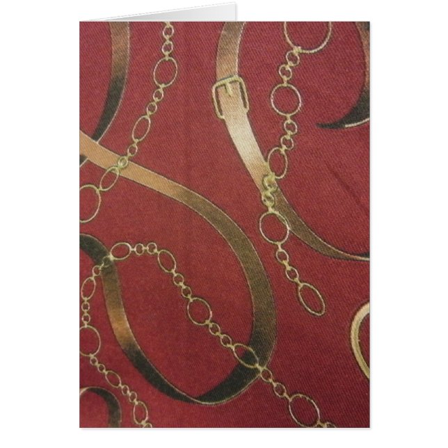 English Equestrian - Red (Devant)