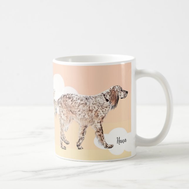 English Setter Coffee Mug (Droite)