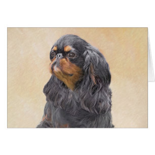 English Toy Spaniel Peinture Animal Art original