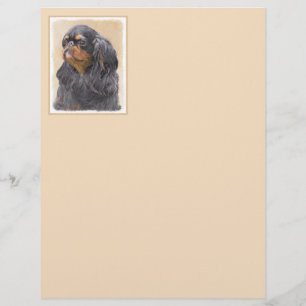 English Toy Spaniel Peinture Animal Art original
