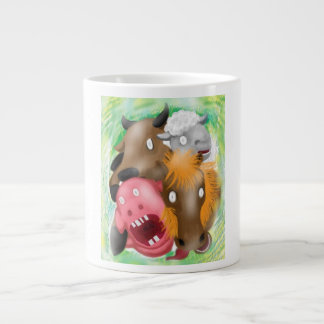 Enlevé par Dieu M Mug Café Animaux de Ferme Drôles