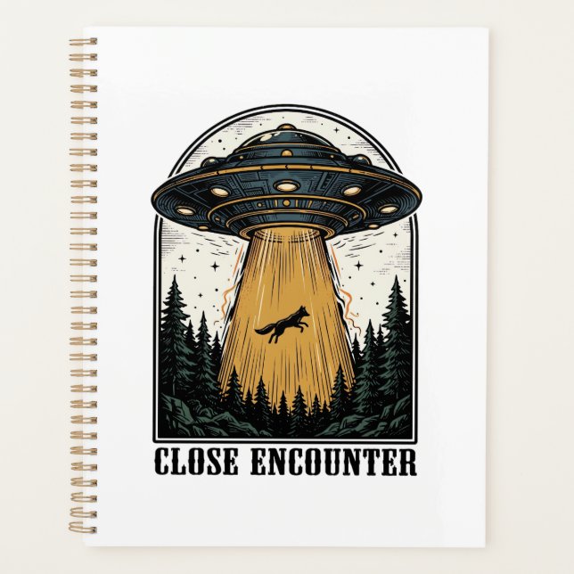 Enlèvement de la forêt extraterrestre Gravure vint (Devant)