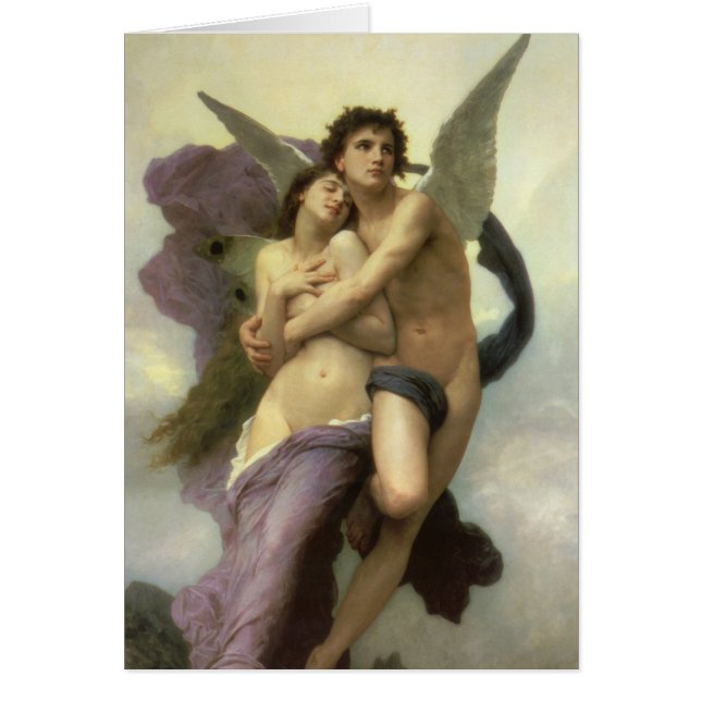 Enlèvement de Psyché par Bouguereau (Devant)