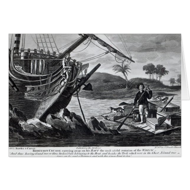 Enlèvement de Robinson Crusoe (Devant horizontal)
