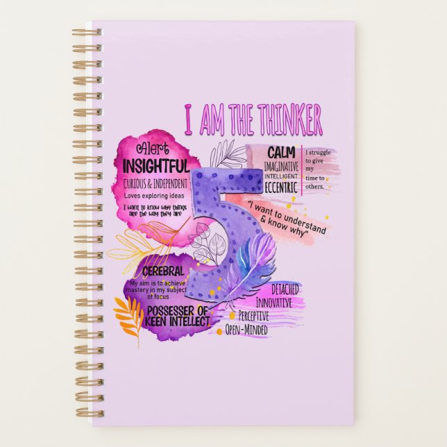 Enneagram Type 5 - Je Suis Le Penseur (Devant)